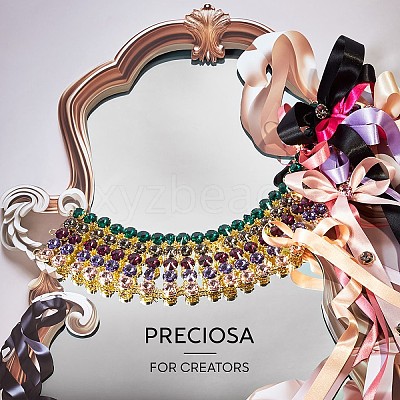Preciosa® MAXIMA Crystal Round Stones Y-PRC-RASS47-70010-1