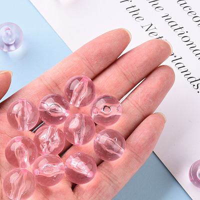 Transparent Acrylic Beads MACR-S370-A16mm-702-1
