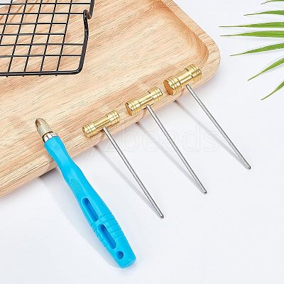 Brass Jewelry Hammers Set TOOL-WH0019-84-1