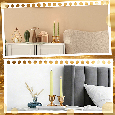 24Pcs Resin Candle Holder AJEW-WA0003-83-1