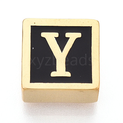 304 Stainless Steel Black Enamel Square Spacer Bars STAS-T073-58Y-G-1