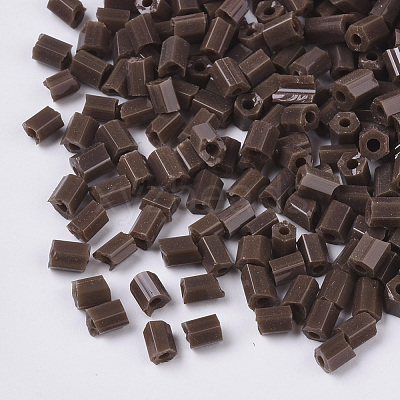 8/0Two Cut Glass Seed Beads SEED-S033-01A-08-1