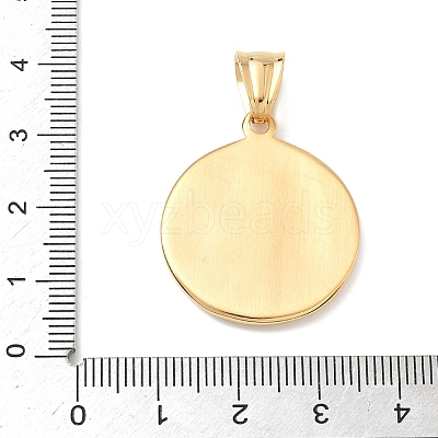 Sports 304 Stainless Steel Pendants STAS-D207-15G-1