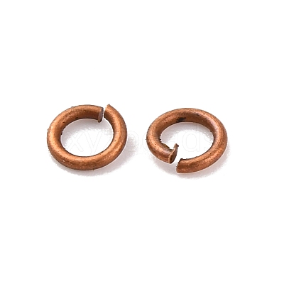 Brass Saw Cut Open Jump Rings LS-KK-G514-01A-R-1