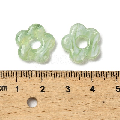 Handmade Lampwork European Beads LAMP-F039-01H-1