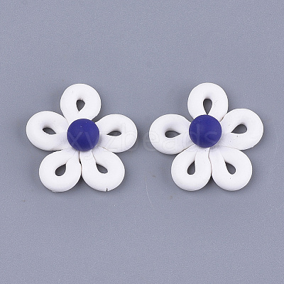 Handmade Polymer Clay Cabochons CLAY-S091-33F-1