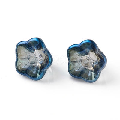 Electroplate Glass Beads X-EGLA-I012-A02-1