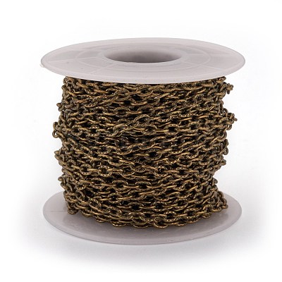 Iron Textured Cable Chains X-CH-S065-AB-FF-1