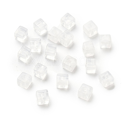 Transparent Acrylic Beads OACR-H044-04A-03-1