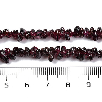 Natural Garnet Beads Strands F065-01A-1
