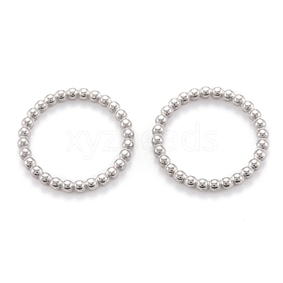 Non-Tarnish 304 Stainless Steel Linking Rings STAS-M291-11D-P-1