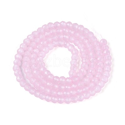 Imitation Jade Glass Beads Strands GLAA-T028-3mm-11E-1