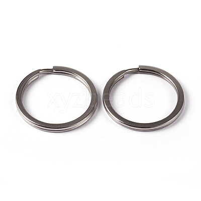 Tarnish Resistant 304 Stainless Steel Split Key Rings STAS-G130-41P-1