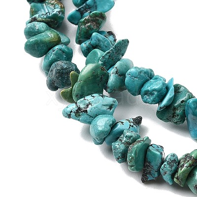 Natural HuBei Turquoise Bead Strands G-H345-A01-01-1
