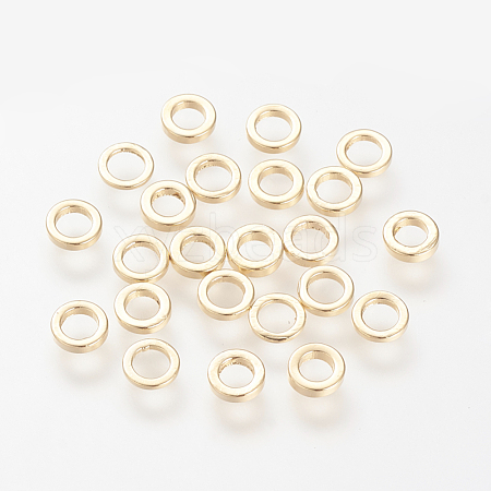 Brass Spacer Beads KK-R058-036G-1