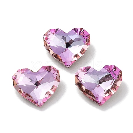 Glass Rhinestone Cabochons RGLA-G020-04D-D123-1