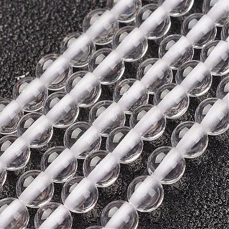 Natural Quartz Crystal Beads Strands G-G680-52-1