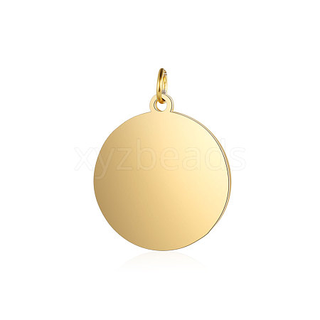 Ion Plating(IP) 304 Stainless Steel Pendants STAS-I311-33F-G-1