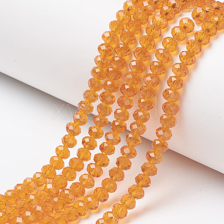 Glass Beads Strands EGLA-A034-T1mm-D05-1