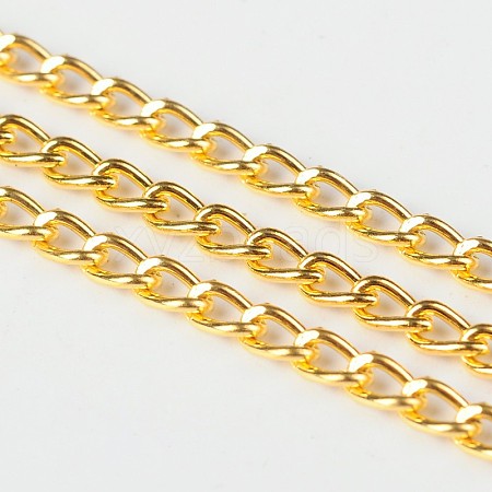 Iron Twisted Chains Curb Chains CHS003Y-G-1