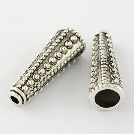 Zinc Alloy Bead Caps X-TIBE-Q052-29AS-LF-1