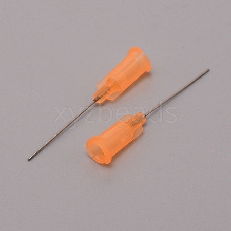 Plastic Fluid Precision Blunt Needle Dispense Tips TOOL-WH0140-18H-1