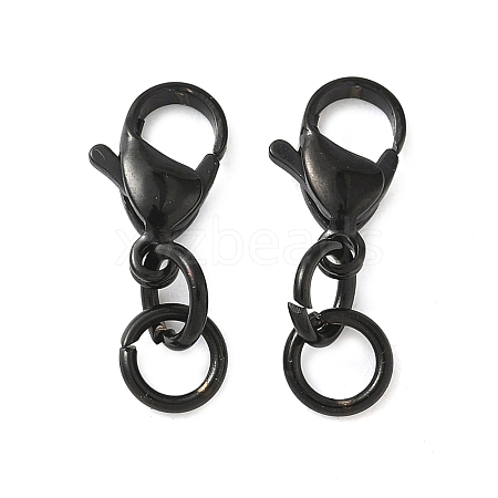 304 Stainless Steel Lobster Claw Clasps STAS-K313-01D-EB-1