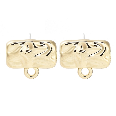 Alloy Stud Earring Findings FIND-U006-04G-1