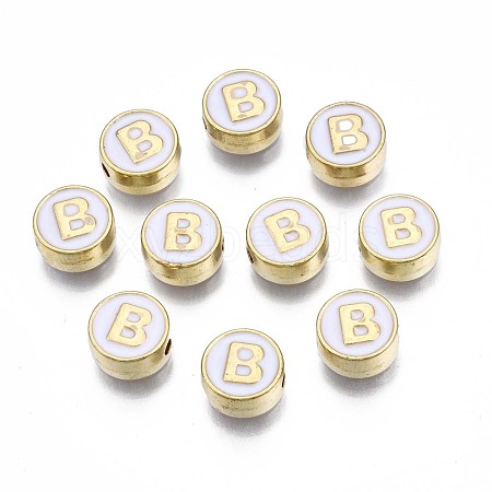 Alloy Enamel Beads X-ENAM-N052-006-01B-RS-1