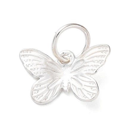 925 Sterling Silver Butterfly Charms STER-G045-04S-1