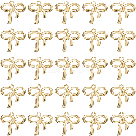 100Pcs Rack Plating Alloy Pendant FIND-SC0012-66-1
