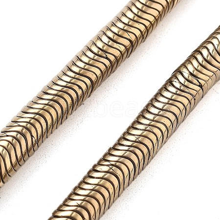 Electroplated Synthetic Non-magnetic Hematite Beads Strands G-B132-A01-01D-1