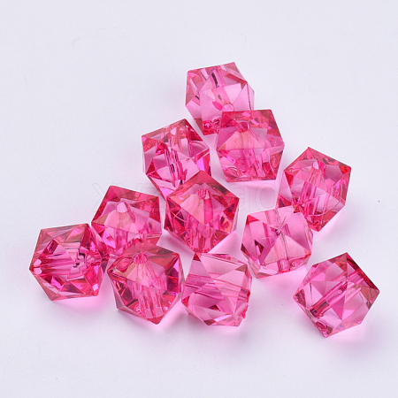 Transparent Acrylic Beads X-TACR-Q259-20mm-V08-1