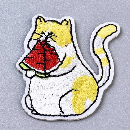 Cat Appliques DIY-S041-047-1