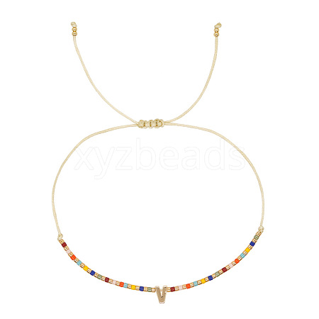 Bohemian Style Brass Charm Bracelets JG3497-22-1