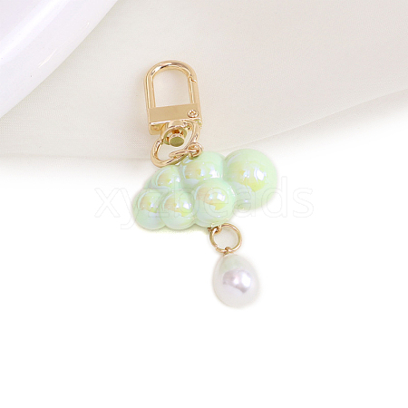 Resin Cloud Pendant Decorations PW-WG08E01-05-1