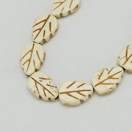 Gemstone Beads Strands TURQ-S240-13x9mm-1-1