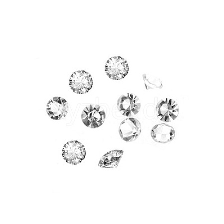 Glass Rhinestone Cabochons GLAA-TAC0005-3mm-04-1