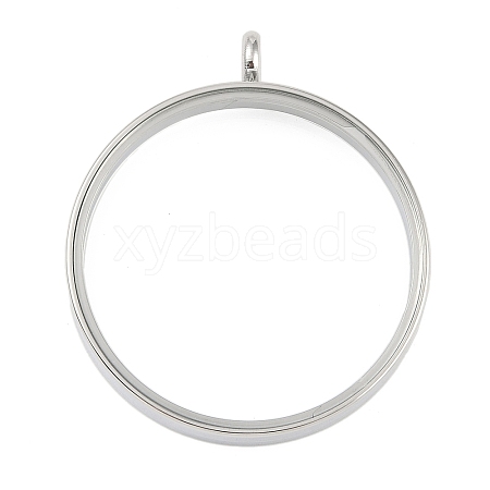 304 Stainless Stee Locket Pendants STAS-S132-16P-06-1