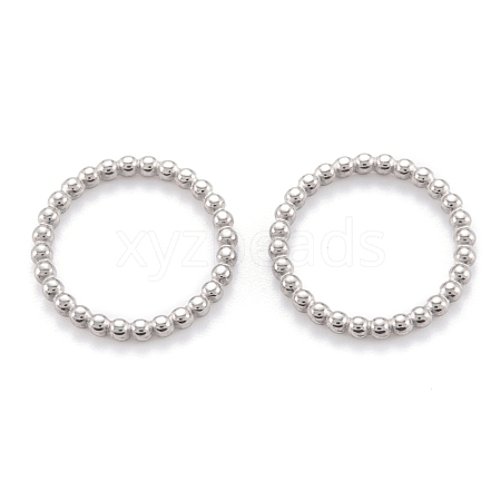 Non-Tarnish 304 Stainless Steel Linking Rings STAS-M291-11D-P-1