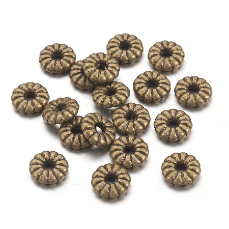 Tibetan Antique Bronze Metal Beads LS-MLF0720Y-1