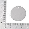 304 Stainless Steel Stamping Blank Tag Pendants STAS-M090-02P-3