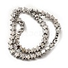 Electroplate Glass Beads Strands EGLA-V001-07F-2