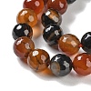 Natural Agate Beads Strands G-M437-B01-01O-4