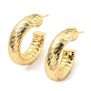 Rack Plating Brass Round Stud Earrings KK-C026-19A-G-1