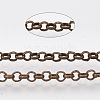 Soldered Brass Coated Iron Rolo Chains CH-S125-08B-R-1