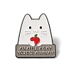 Cat Shape Enamel Pins JEWB-P039-11EB-05-1