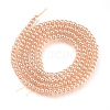 Electroplate Glass Beads Strands EGLA-I013-2mm-PL01-2