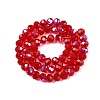 Electroplate Glass Beads Strands LS-EGLA-A044-T8mm-L01-3