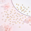 200Pcs 304 Stainless Steel Round Rings STAS-BBC0010-21B-4